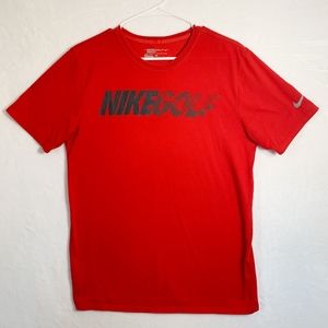 Red Nike GOLF Dri-Fit Modern Fit T-Shirt-Size M